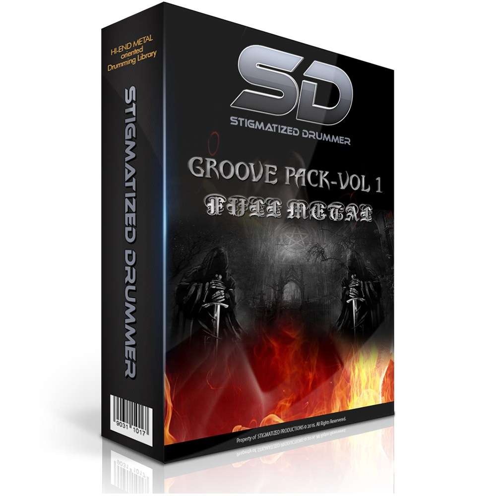 Stigmatized Drummer Groove Pack Vol 1 Full Metal Cart