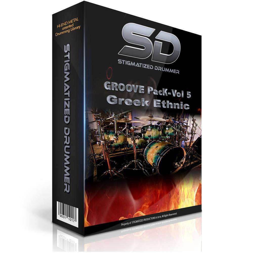 Stigmatized Drummer Groove Pack Vol 5 Greek Ethnic Cart