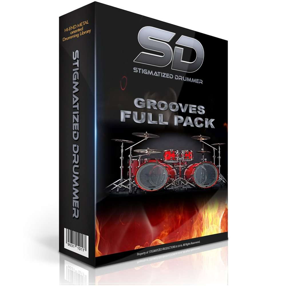 Stigmatized Drummer Grooves Full Pack Cart